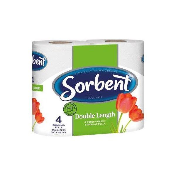 Sorbent T/Roll 4 pk